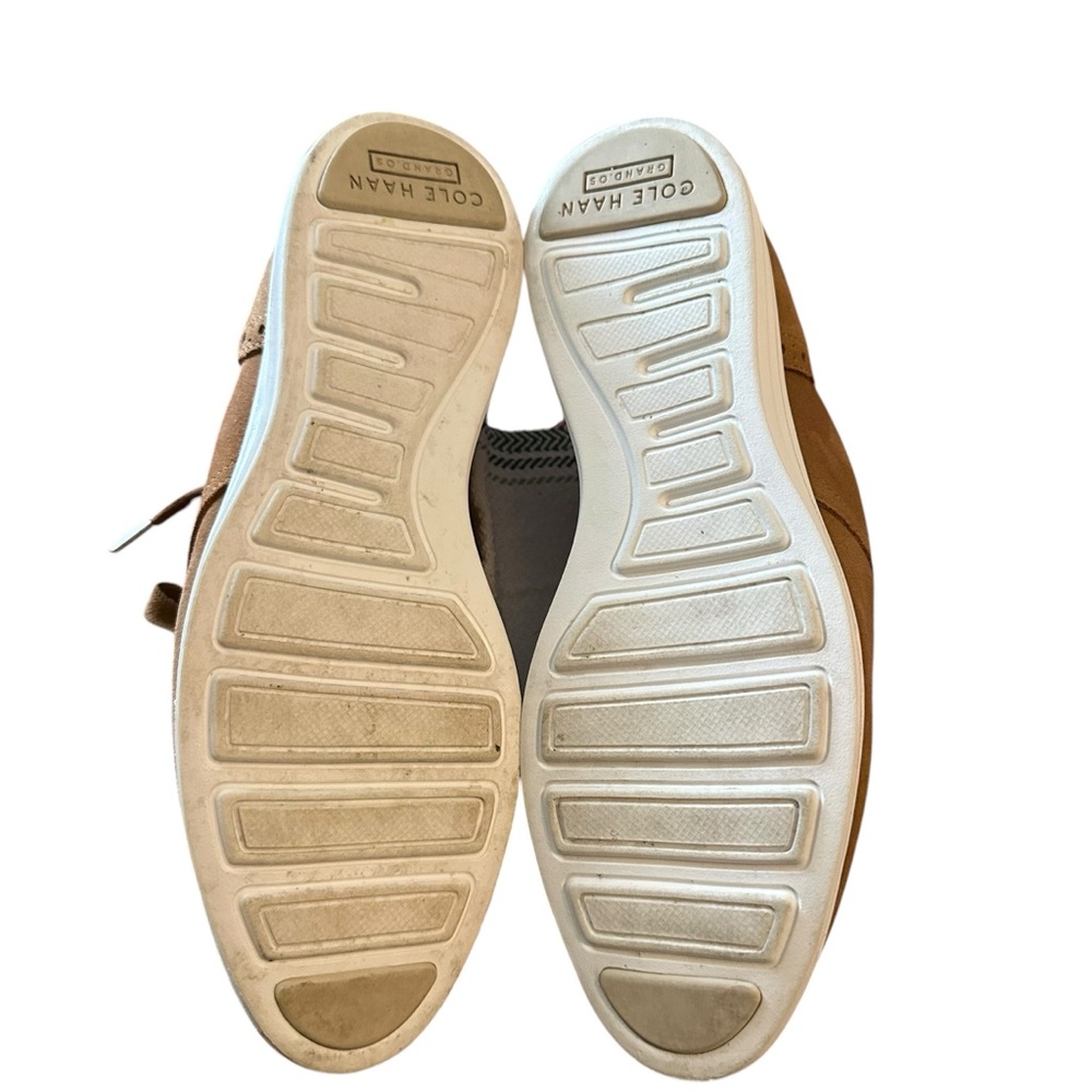 Cole Haan Suede GrandOS Chukka Ankle Boots Women’s Size 6.5 Brown Preppy Fall - Picture 9 of 11